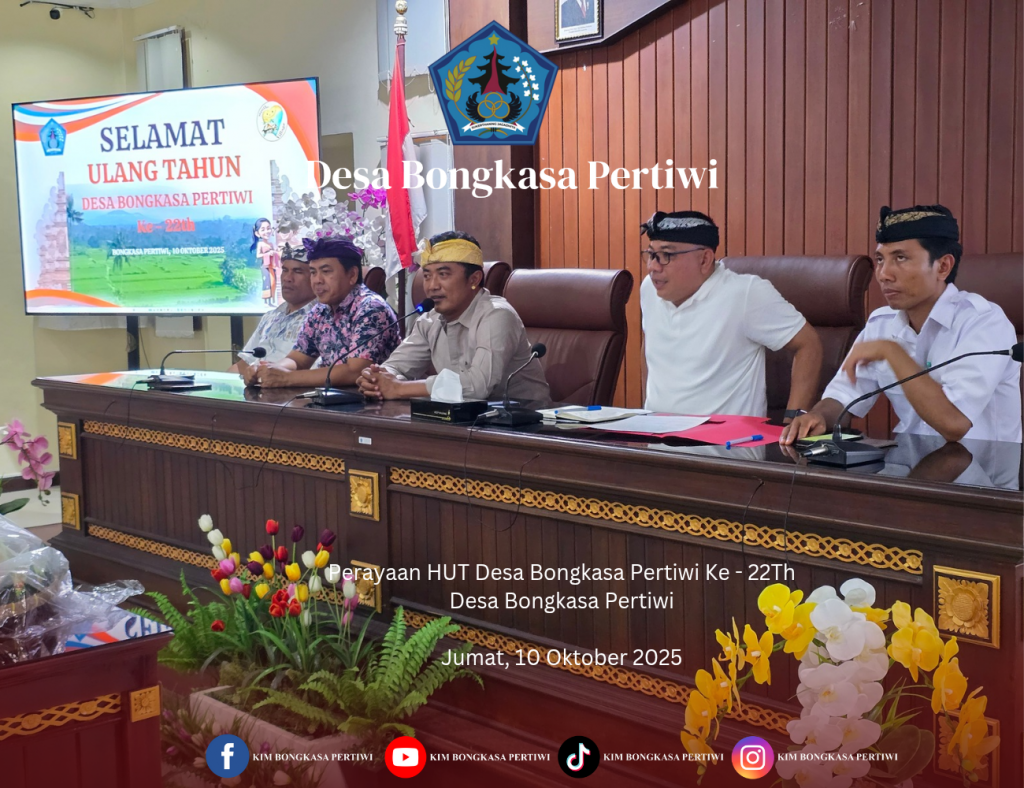 Perayaan HUT Desa Bongkasa Pertiwi Ke-22Th